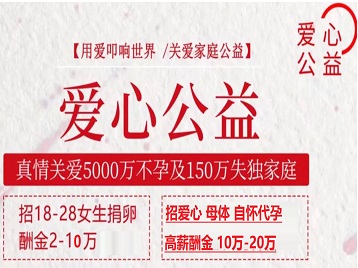 夹江捐卵助孕生子 爱心志愿者招募